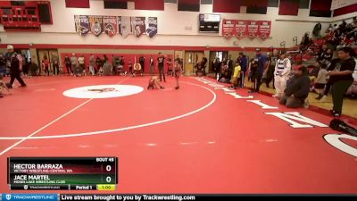 62 lbs Cons. Semi - Hector Barraza, Victory Wrestling-Central WA vs Jace Martel, Moses Lake Wrestling Club