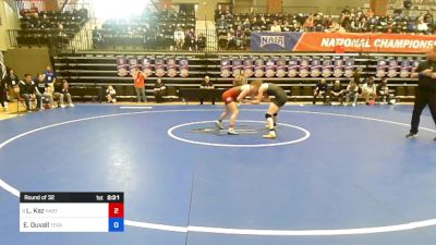 123 lbs Round Of 32 - Larissa Kaz, Hastings vs Elizabeth Duvall, Texas Wesleyan