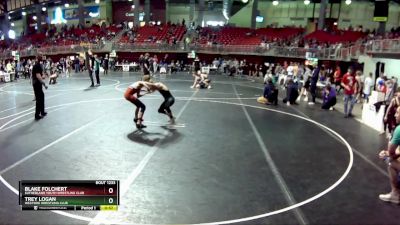 75 lbs 3rd Place Match - Blake Folchert, Sutherland Youth Wrestling Club vs Trey Logan, Westside Wrestling Club