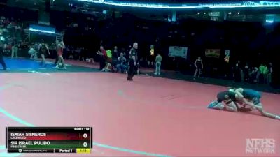 113-5A Quarterfinal - Isaiah Sisneros, Lakewood vs Sir Israel Pulido, Pine Creek