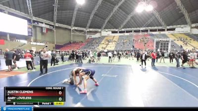 145 lbs Cons. Round 1 - Gary Loveless, MO vs Austin Clemens, IL