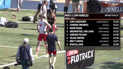 Men's 110m Hurdles, Finals 2