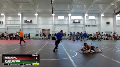 110 lbs Round 9 (10 Team) - Ryder King, Wrestling Mill vs Davion Edmond, Rambler WC