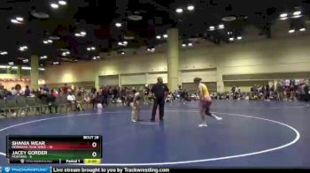 126 lbs Placement (16 Team) - Jacey Gorder, Montana vs Shania Wear, Nebraska Tidal Wave