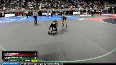 Cons. Round 2 - Kaden Brownlow, Columbus vs Jaime Sterling, Omaha Bryan