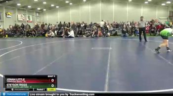 160 lbs Round 1 (6 Team) - Jonah Little, Tennessee White vs Stetson Riggs, South Dakota Lightning