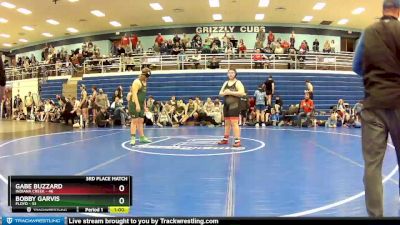 220 lbs Placement (4 Team) - Bobby Garvis, Floyd vs Gabe Buzzard, Indiana Creek