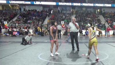 101 lbs Champ. Round 1 - Amirra Torix, Mulvane vs Mya Saldana, Garden City