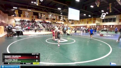 71 lbs Cons. Semi - Rowdy Pearson, Perterson Grapplers vs Masten Felix, Oceanside Wresling Club