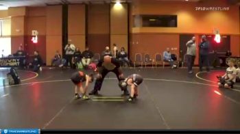 46 lbs Round 3 (3 Team) - Finley Uhlenhake, The Untouchables Gold vs Caden Senzig, The Untouchables Purple