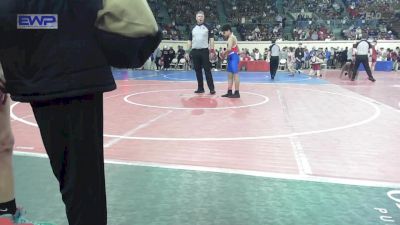 110 lbs Round Of 64 - JoAngel Jones, Central Middle School vs Hayden Brinlee, D3 Wrestling Cluib