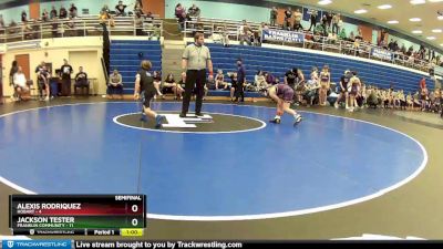 90 lbs Semis (4 Team) - Jackson Tester, Franklin Community vs Alexis Rodriquez, Hobart