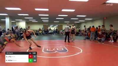 152 lbs Rr Rnd 5 - Gabe Lilly, Gladiators HS vs Klint Miller, Steller Trained Pyke Syndicate HS