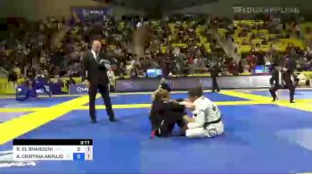 ROSE-MARIE EL SHAROUNI vs ANA CRISTINA ARAUJO RODRIGUES 2022 World Jiu-Jitsu IBJJF Championship