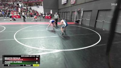 165 lbs Quarterfinal - Phoenix Alameda, Nekoosa vs Bradyn Michlig, Mukwonago Wrestling Club