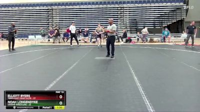 115 lbs Round 6 (10 Team) - Elliott Byers, Terps East Coast Elite vs Noah Longendyke, Legend Wrestling