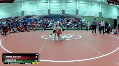 95 lbs Finals (2 Team) - Isaac Young, Noblesville Wrestling Club vs Brycen Cary, Garrett Wrestling Club