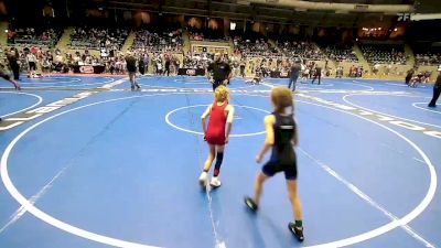 52-55 lbs Rr Rnd 3 - Otto Vuocolo, HURRICANE WRESTLING ACADEMY vs Oria Parker, Tulsa Blue T Panthers