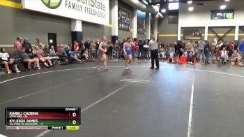 148 lbs Round 1 (6 Team) - Kareli Cadena, SOTM Pink vs Kyleigh James, Valkyrie Of Goldfinch