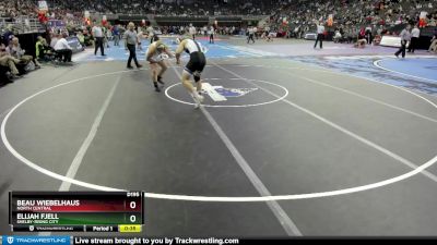 Cons. Semi - Beau Wiebelhaus, North Central vs Elijah Fjell, Shelby-Rising City