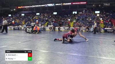 95 lbs Consy 4 - Brayden Steinbach, St. Marys vs Scott Young, State College