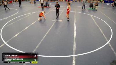 Semifinal - Mallory McMullen, Minnesota vs Adela Didovic, Anoka Youth Wrestling