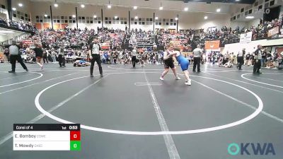 Consi Of 4 - Emma Bomboy, Coweta Tiger Wrestling vs Tristan Mowdy, Checotah Matcats