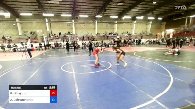 130 kg Rr Rnd 3 - Roxie Uhrig, Western Colorado WC vs Alexandria Johnston, Darkhorse WC