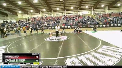 53 lbs 5th Place Match - Taetem Kunze, Salem Elite Mat Club vs Wolfgang Zimmerer, Black Fox Wrestling Academy