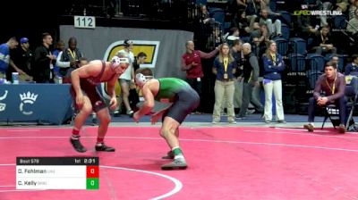 141 lbs Consi Of 4 - Dj Fehlman, Lock Haven vs Cameron Kelly, Ohio