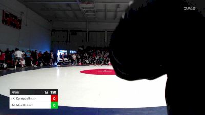 222 lbs Final - Kannon Campbell, Buchanan vs Michael Murillo, Bakersfield