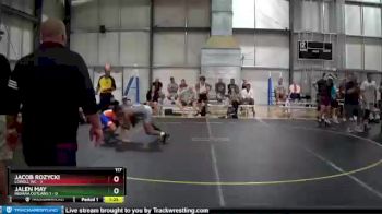 117 lbs Quarterfinals (8 Team) - Jalen May, Indiana Outlaws 1 vs Jacob Rozycki, Lowell WC