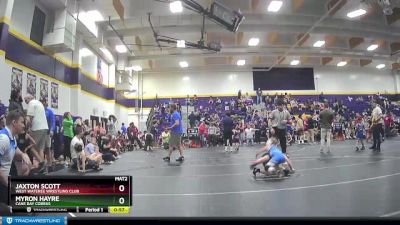 56/59/62 Semifinal - Myron Hayre, Cane Bay Cobras vs Jaxton Scott, West Wateree Wrestling Club