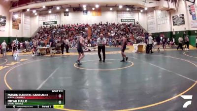 113 lbs Champ. Round 2 - Micah Mailo, Grand Terrace vs Mason Barros-Santiago, North Torrance