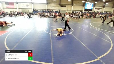 52 lbs Semifinal - Julian Campos, Silverback WC vs Rudy Mcallister, New Mexico Bad Boyz