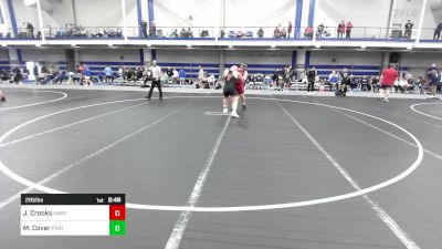 285 lbs Round Of 32 - Jeff Crooks, Harvard vs Matt Cover, Princeton U