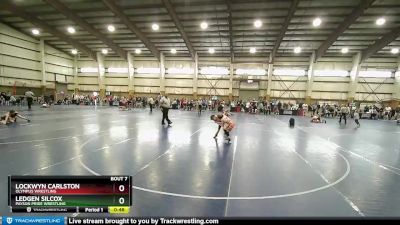 61 lbs Champ. Round 1 - Lockwyn Carlston, Olympus Wrestling vs Ledgen Silcox, Payson Pride Wrestling
