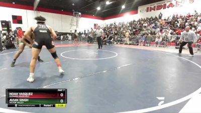 144 lbs Cons. Semi - Avian Singh, Victor Valley vs Noah Vasquez, Eleanor Roosevelt