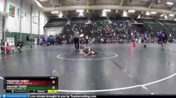 70 lbs Round 1 (6 Team) - Paxton Terry, Nebraska Titans vs Traxton Tobey, Kearney Matcats - Blue