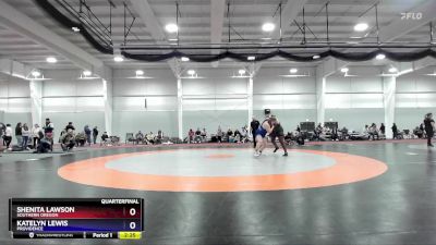 170 lbs Quarterfinal - Katelyn Lewis, Providence vs Shenita Lawson, Southern Oregon