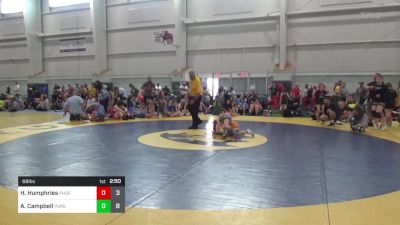 68 lbs Pools - Harper Humphries, Phoenix W.C. vs Aryanna Campbell, Pursuit