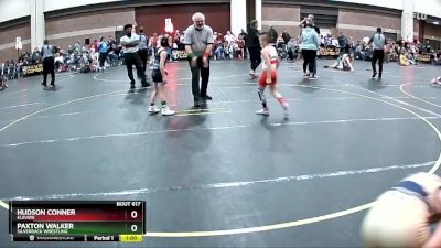 60 lbs Quarterfinal - Hudson Conner, Elevate vs Paxton Walker, Silverback Wrestling