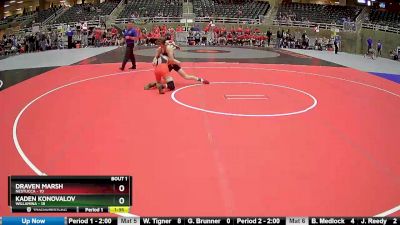 140 lbs Round 1 (4 Team) - Kaden Konovalov, Willamina vs Draven Marsh, Nestucca