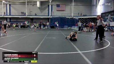 88 lbs Round 3 (8 Team) - Alexis Galindo, NOVA WC vs Xander Parra, Terps East Coast Elite