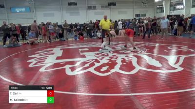 126-S lbs Final - Trevor Carl, PA vs Michael Salcedo, OH