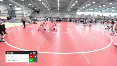 95 lbs Rr Rnd 3 - Landon Lill, Roman Legion vs Brock McClure, Quest School Of Wrestling Elem