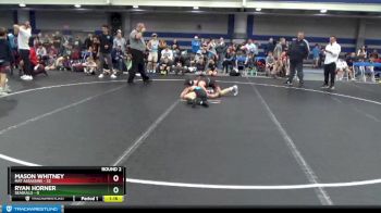 100 lbs Round 2 (8 Team) - Mason Whitney, Mat Assassins vs Ryan Horner, Seagulls