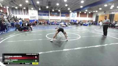 126 lbs Champ. Round 3 - Diego Chavez, SLAM! NEVADA vs ESTEBAN ARMENTA, Mayfair