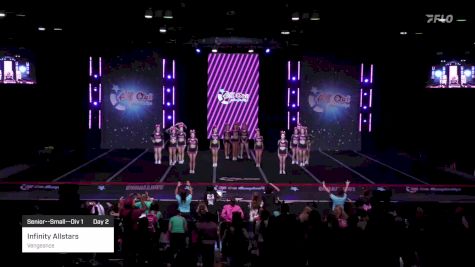 Infinity Allstars - Vengeance [2023 Senior--Small--Div 1 Day 2] 2023 The All Out Nationals