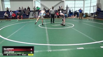 100 lbs Round 1 (16 Team) - Case Bridge, Contenders Wrestling Academy vs Eli Herring, Mavericks